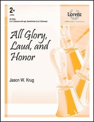 All Glory, Laud and Honor Handbell sheet music cover Thumbnail